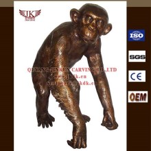 The monkey garden sculpture bronze sculpture