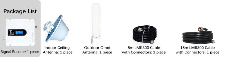 Signal Amplifier Lte Jio Booster 900 1800 2100 2g 3g 4g Repeater 5g Pcb Tri With Antenna 2300 Phone 2600mhz Mobile