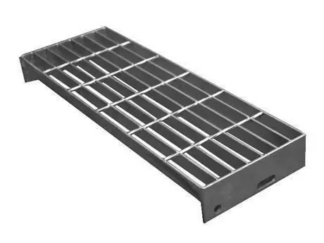 Steel Bar Grate Stair Treads Non-Slip Grip Strut Safety Grating