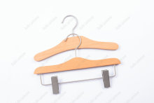 Natural Beech Wood Kids Suit Pants Hangers