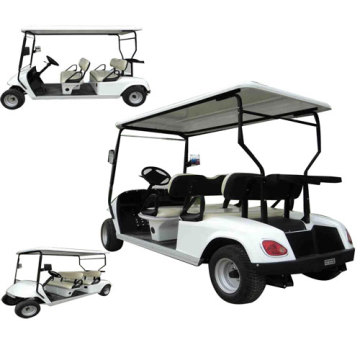 Electric four-seater golf cart