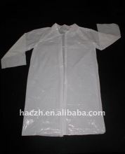 Disposable LDPE visitor coat