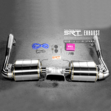 High-Quality Cat-Back Muffler Exhaust System with Valve Control for Porsche 718 Boxster/Cayman