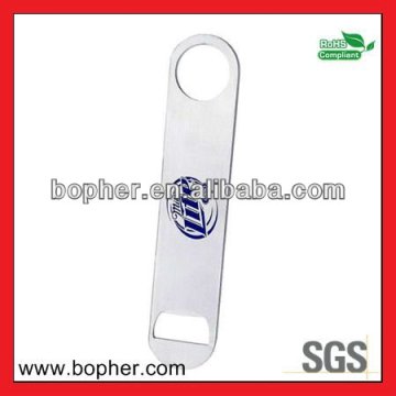 custom small card stainless steel bottle opener