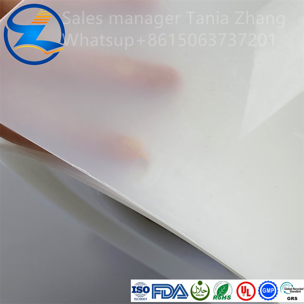 White Pp Opaque Rigid Sheet Roll Png