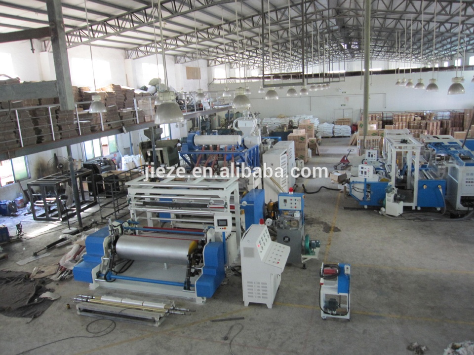 Newest 1500mm Width Extruder Cast Stretch Film Manufacturing Machine