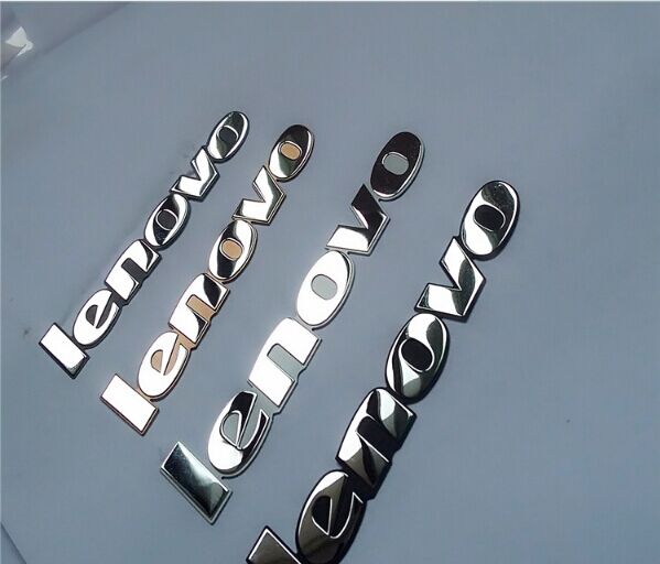 Lenovo Logos Nickel Dickes Typenschild