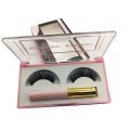 Lash supplier magnetic eyeliner eyelashes fiber false eyelashes