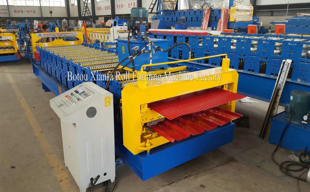 Double IBR and Corrugated Roofing Roll Forming Machine