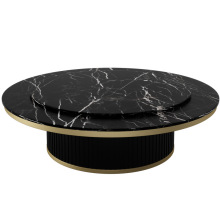 Electric Large Round Dining Table and Chair Combination for 15-20 People in Hotel Setting