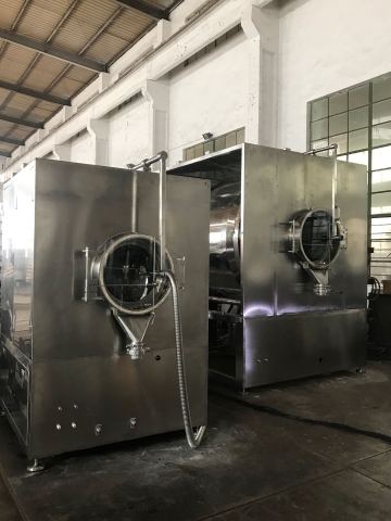 High efficiency tablet film coating machine