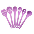 Plastic Handle Silicone Cooking Tool Set