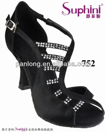 OEM Latin Shoes , Ladies Belly Dancing Shoes