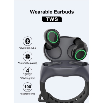 Jumelage automatique Bluetooth TWS Earbuds Super Bass