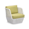 PE Rattan Kanpoko Altzariak Loveseats Sofa