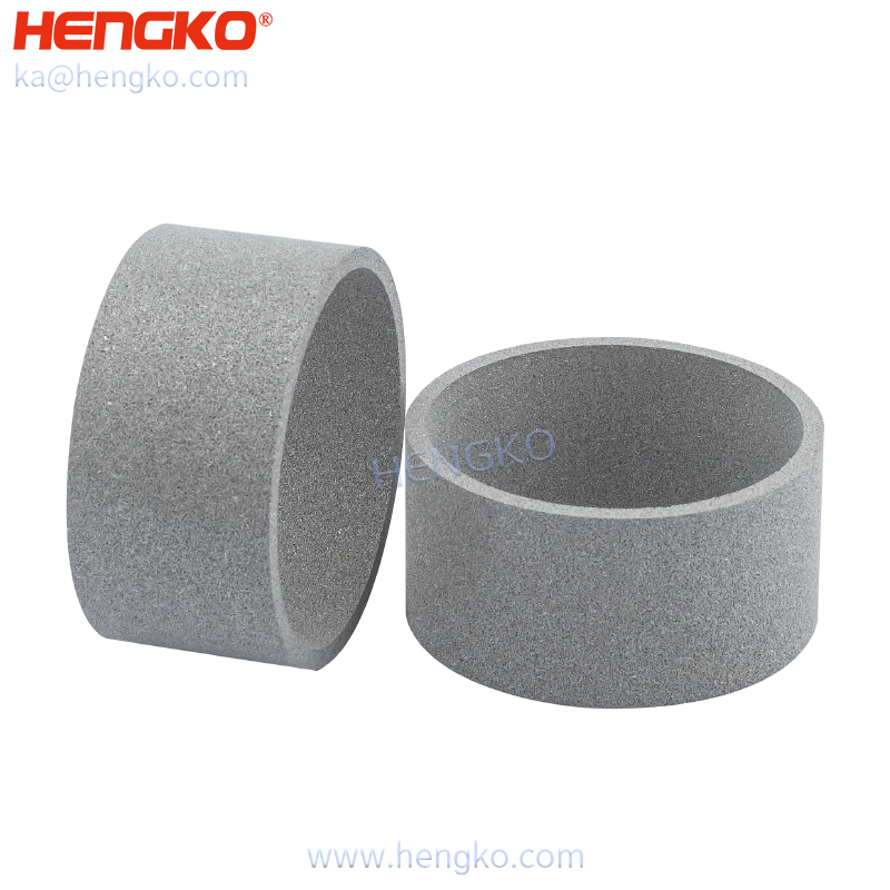 HENGKO 316 L stainless steel filter tube micron sintered porous filters tube  for lead-free reflow oven/wave soldering