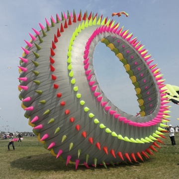 Professional Giant Inflatable Show Ring Kite - Soft 3D Kite from Expert Factory