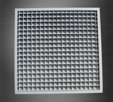 eggcrate grille with 45degree