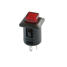 LED-ljochtmacht Momentary Push Button Switch