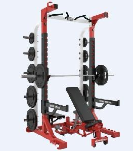 Hammer Strength HD Elite Half Rack Heavy Duty