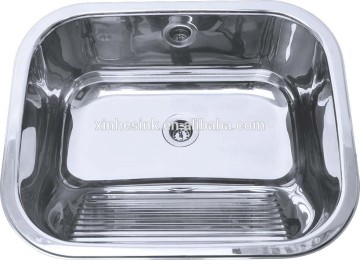 Outdoor washbasin laundry sink stainless steel