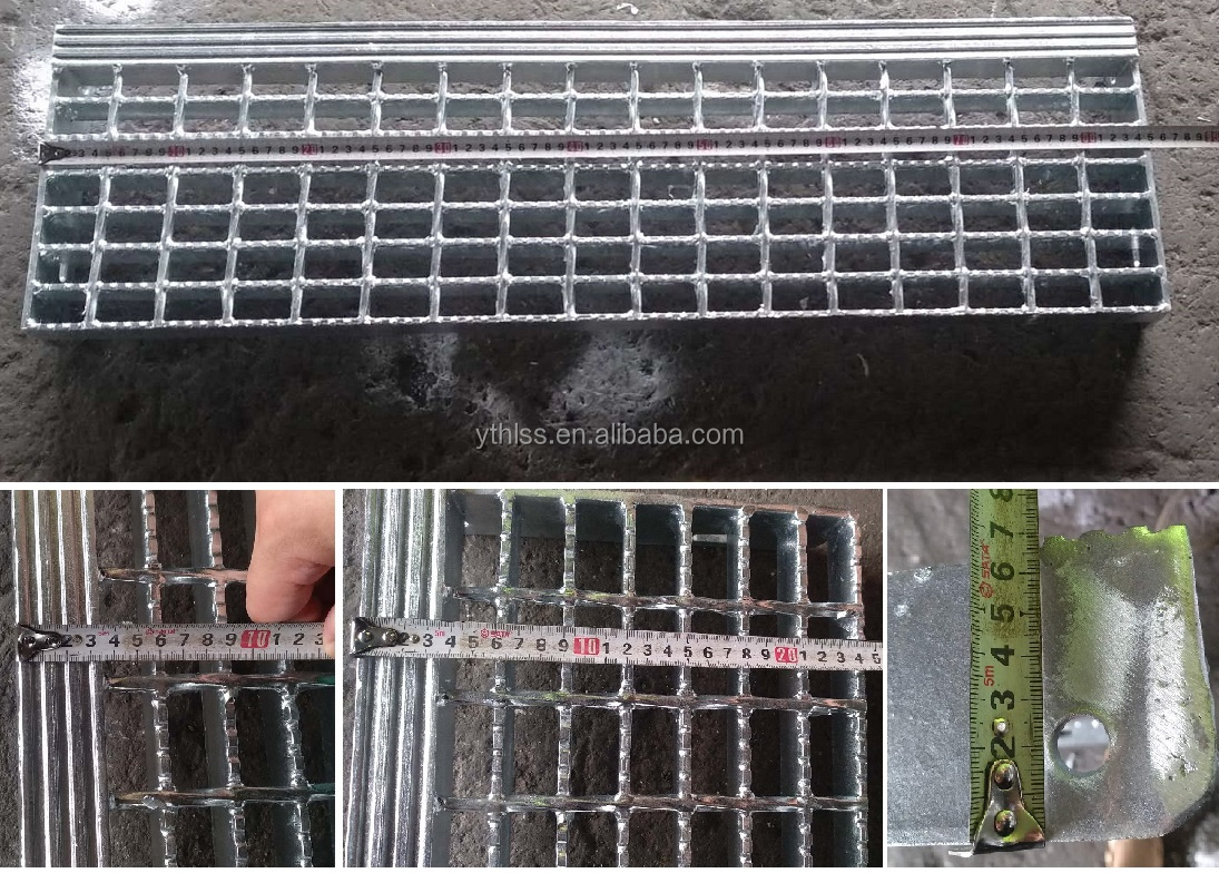 Outdoor Galvanized Serrated I-Bar Steel Grating | I-bar steel stair treads