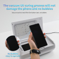 Mobiliojo telefono ekrano apsaugos vakuuminė UV kietinimo mašina