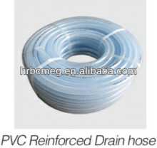 plastic flexible transparent water drain hose