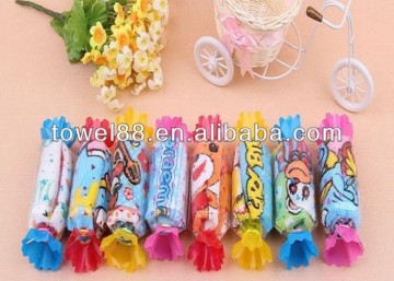 Promotion gift cotton candy towels