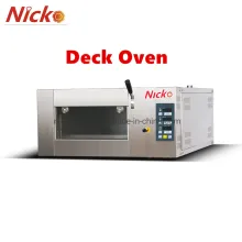 Guangzhou Nicko Luxurious 4 Trays Gas Oven for Baking Pizza /Bread