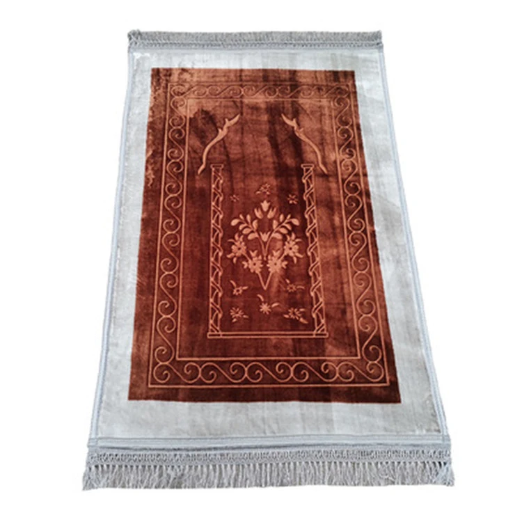 Eco-Friendly Islamic Quality Latest Design Islamic Blanket Pocket Mats for Prayer