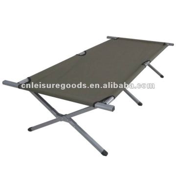 Outdoor folding camping bed