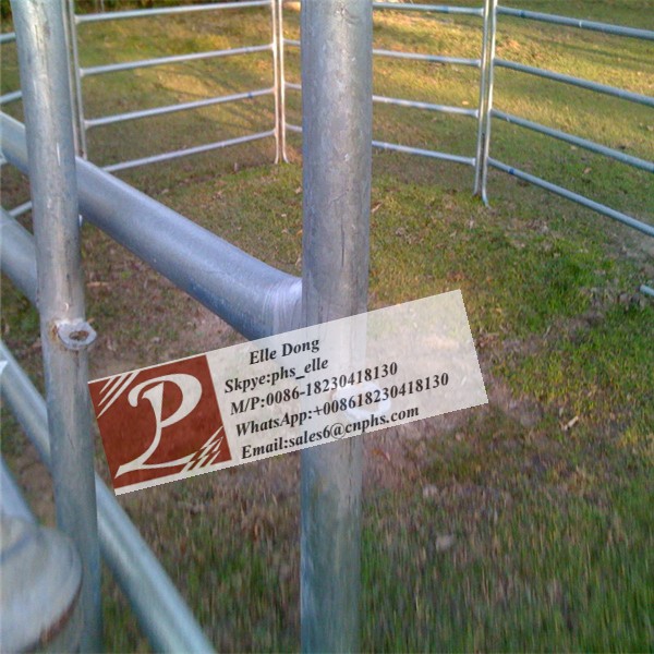 hot galvanized used horse fence corral panels