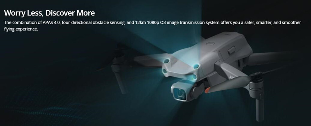 DJI Air 2S Fly More Combo (DJI Smart Controller) with 5.4K video and 12K image transmission