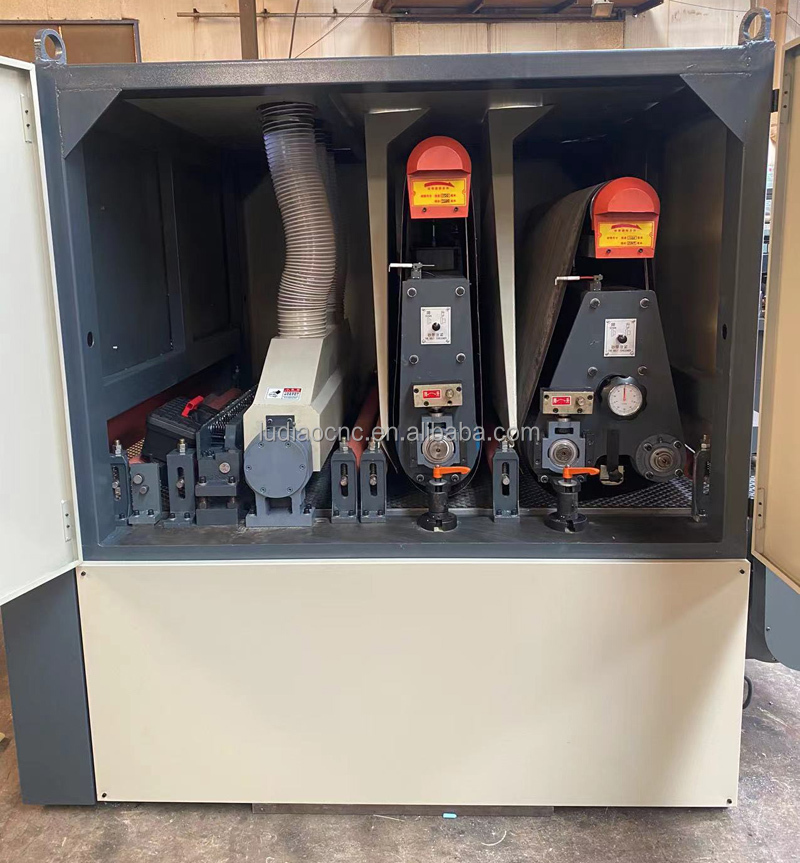 Woodworking Wood planer sander machine for solid wood furniture table Woodworking wide belt sander planning planer price