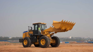 Log Grapple Wheel Loader