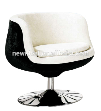 Cognac Cup shape swivel Chair NH563