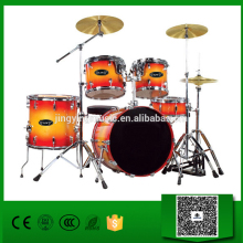 High Grade 5 pcs Painting Drum Sets/Drum Kits