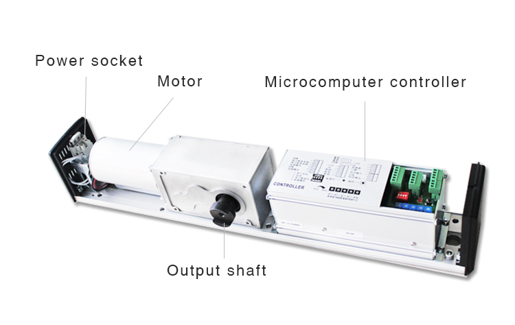 No Touch Electric Door Closer Automatic Swing Door Opener With Four Range Key Switch