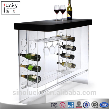 Unique Acrylic Wine Racks under cabinet wine glass holder