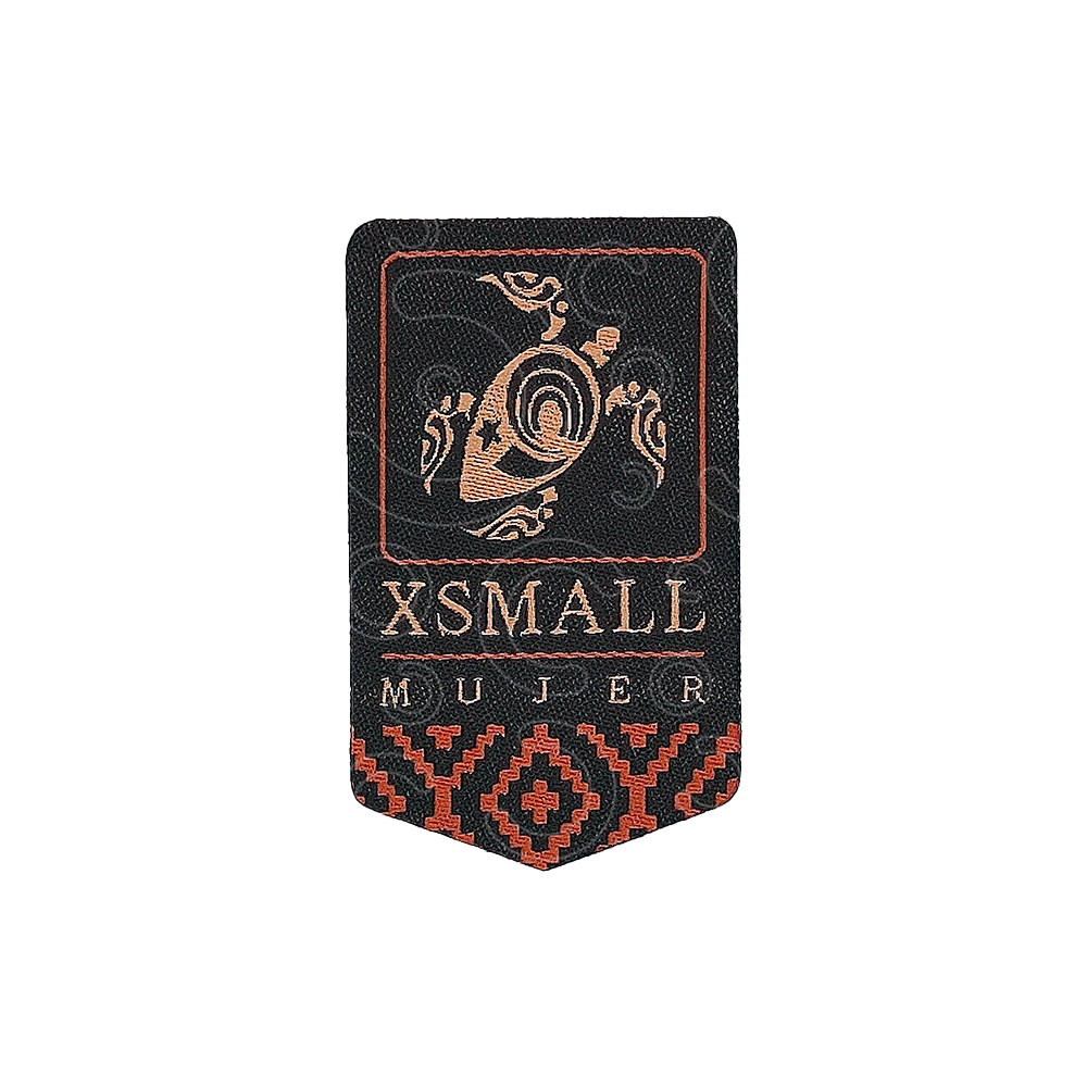 Nhãn dệt có hoa văn laser có hình dạng đặc biệt Special-shaped laser-patterned woven labels