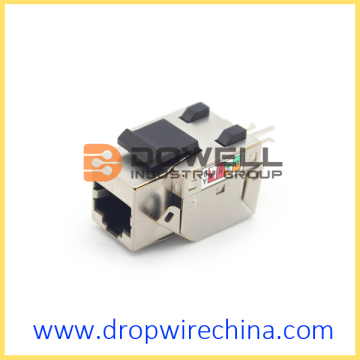 Shielded Cat 5E Punch down Keystone jack