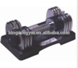 Commercial Chrome Quick Change Dumbbell with Plastic Tray