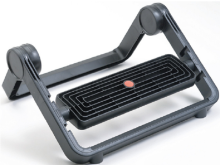 Ergonomic Adjustable Plastic Massage Folding Footrest