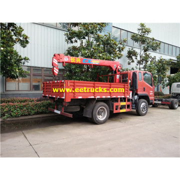 3ton 7.5m Truck mounted Boom Hoist