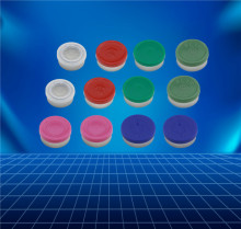 Pharmaceutical aluminium and plastic cap