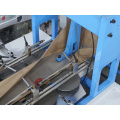Máquina para fabricar manijas de bolsas de papel