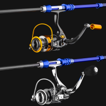 Mini Portable Sea Fishing Rod Reel Combo for Rock Raft Fishing