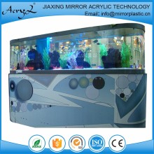 Professional Maker Racetrack corner aquarium tanks