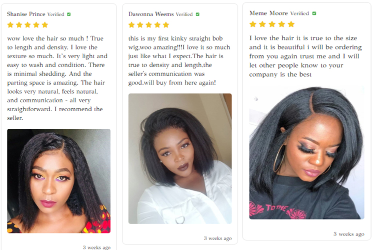 Lsy 4x4 Bob Kinky Straight Lace Closure Human Hair Wig Unit Lace Front Wig 100% Human Hair Lace Wigs Sales For Black Women
